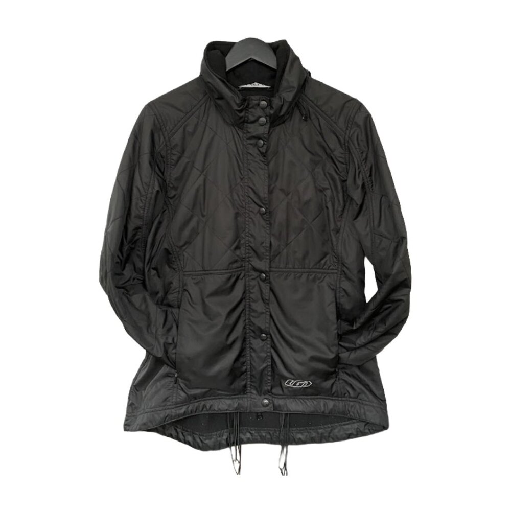 Louis Garneau Diamond Quilted Outdoor Flattering Jacket with an Hidden hood